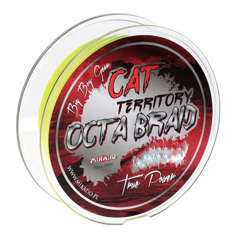 PLECIONKA CAT TERRITORY OCTA BRAID 300m 0,60mm FLU
