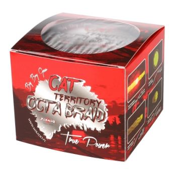 PLECIONKA CAT TERRITORY OCTA BRAID 300m 0,60mm FLU