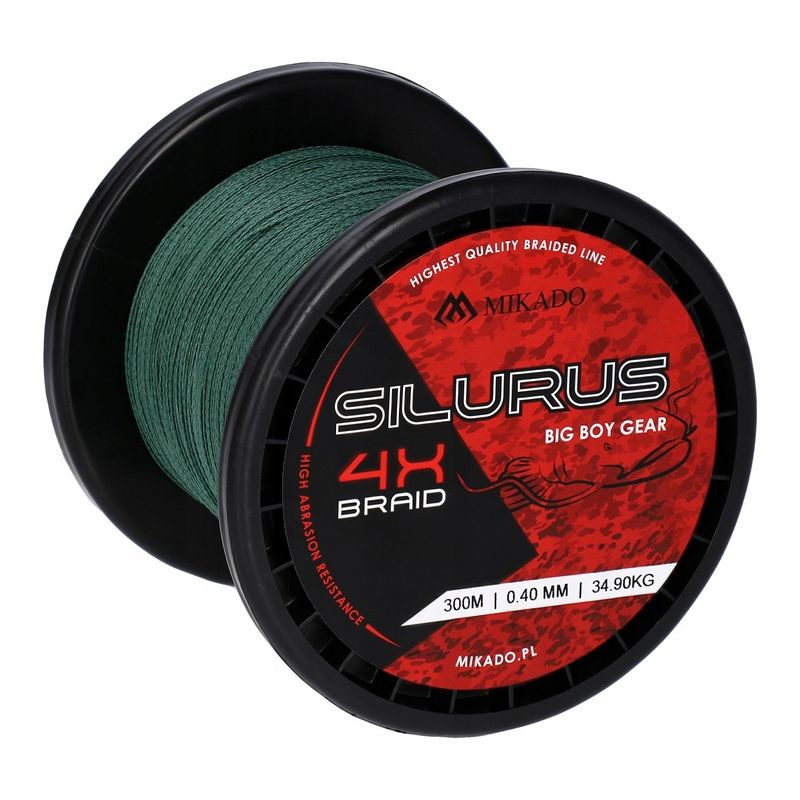 PLECIONKA MIKADO SILURUS 4X BRAID 0,40mm 300m
