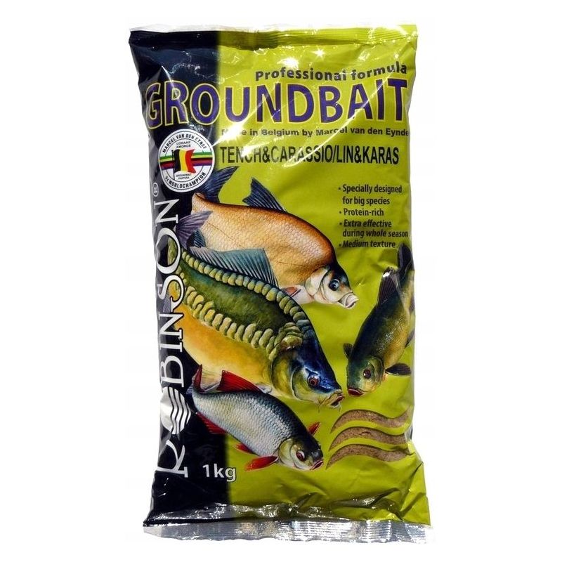 ZANĘTA ROBINSON MVDE 1kg LIN KARAŚ TENCH&CARAS