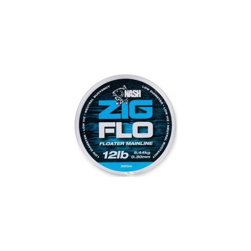 ŻYŁKA NASH NXT ZIG FLO 12lb 0,30mm 100m PRZYPONOWA