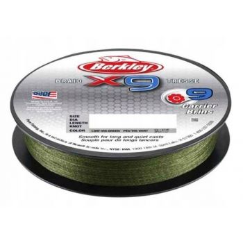 PLECIONKA BERKLEY X9 BRAID 0.17mm 150m GREEN