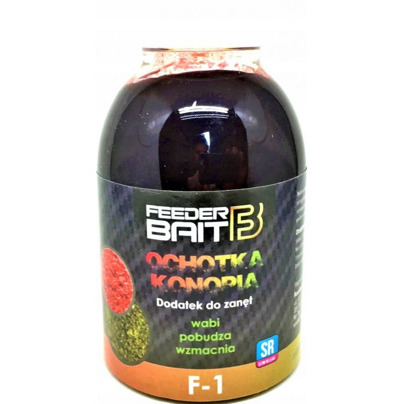 ZALEWA FEEDER BAIT F1 OCHOTKA KONOPIE 250ML