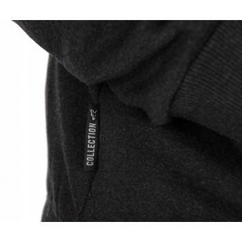 BLUZA FOX COLLECTION HOODY BLACK ORANGE L