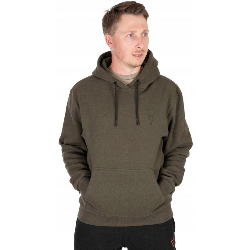 BLUZA FOX COLLECTION HOODY GREEN BLACK S