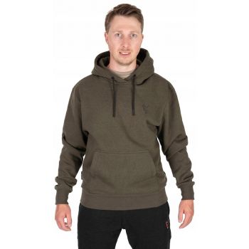 BLUZA FOX COLLECTION HOODY GREEN BLACK XL 