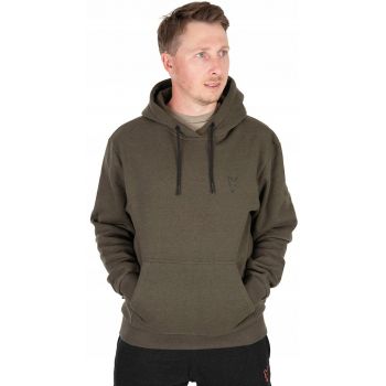 BLUZA FOX COLLECTION HOODY GREEN BLACK XL 