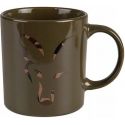 KUBEK CERAMICZNY FOX GREEN CAMO CERAMIC MUG