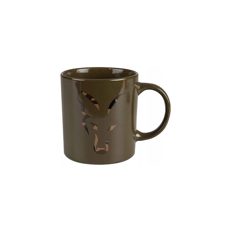 KUBEK CERAMICZNY FOX GREEN CAMO CERAMIC MUG