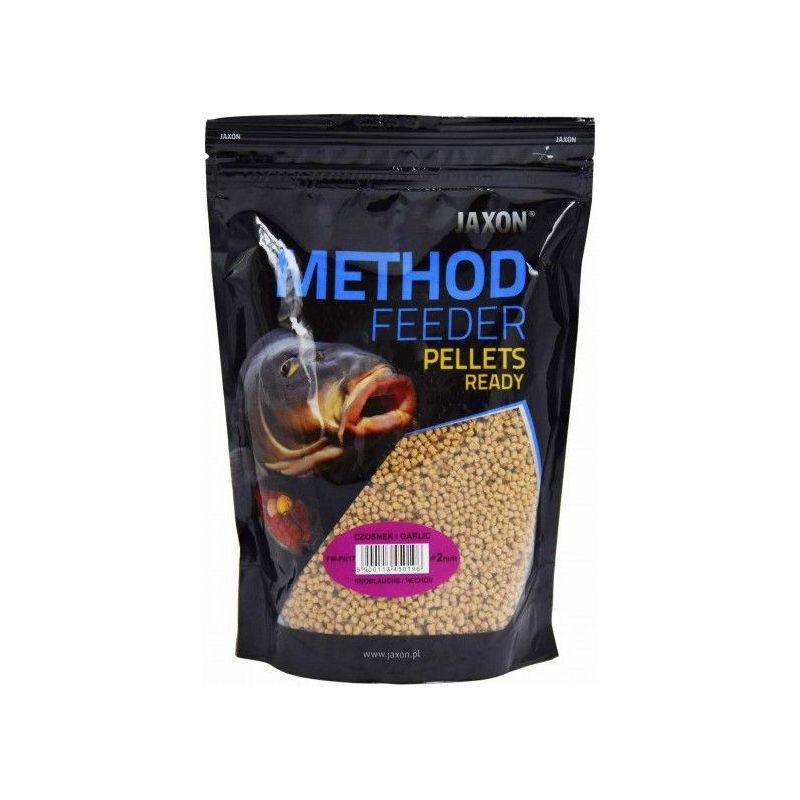 PELLET JAXON METHOD FEEDER READY 2mm 500g CZOSNEK