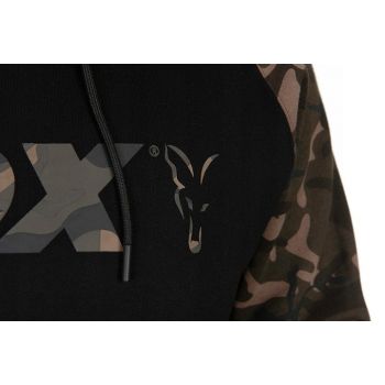 BLUZA FOX BLACK CAMO RAGLAN HOODIE ROZMIAR XXXL