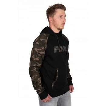 BLUZA FOX BLACK CAMO RAGLAN HOODIE ROZMIAR XXXL