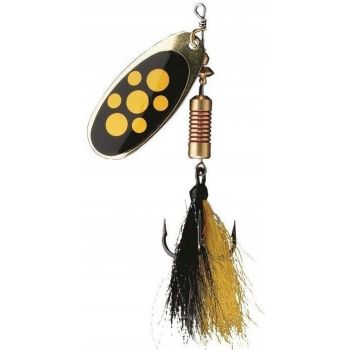 BŁYSTKA OBROTOWA DAM SPINNER DRESSED BLACKY 2 4g