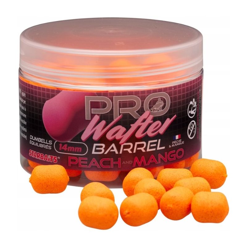 KULKI STARBAITS PEACH MANGO WAFTERS BARREL 14mm 50