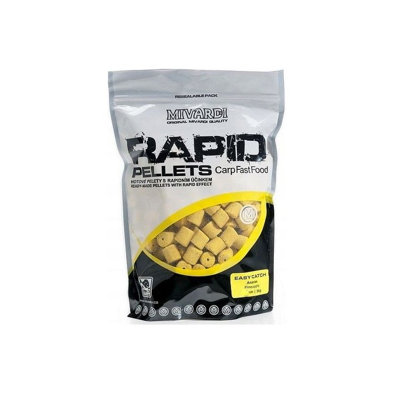 PELLET MIVARDI RAPID 1kg 16mm EASY CATCH ANANAS