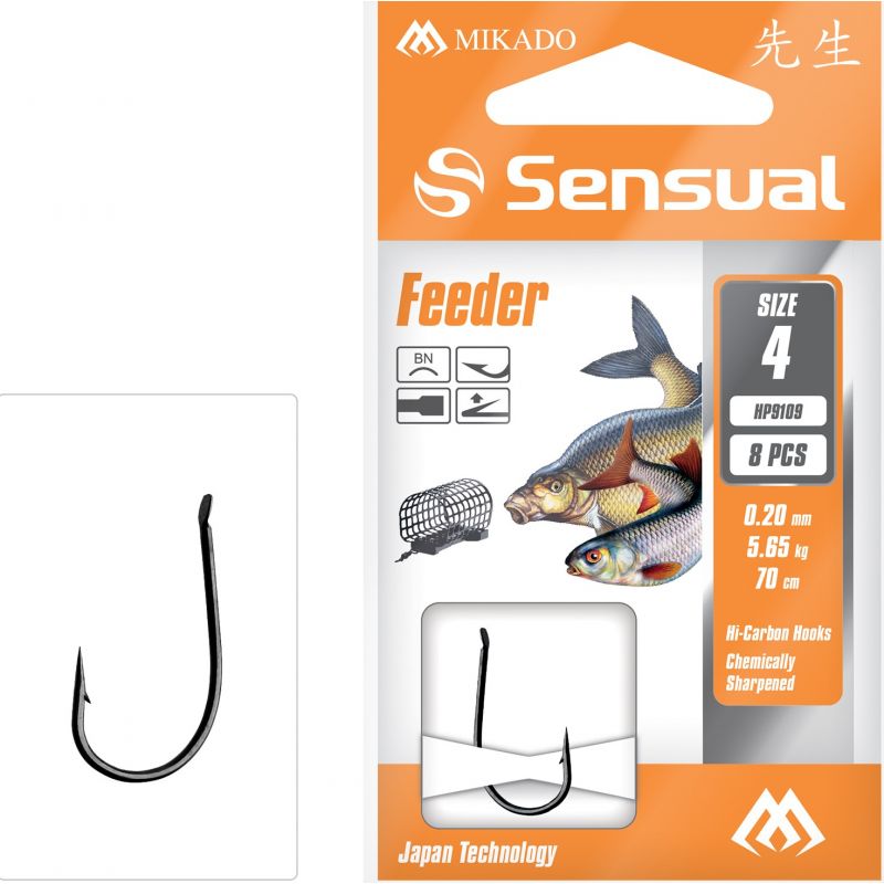 HACZYKI WIĄZANE MIKADO SENSUAL FEEDER 9109 8 0.16m
