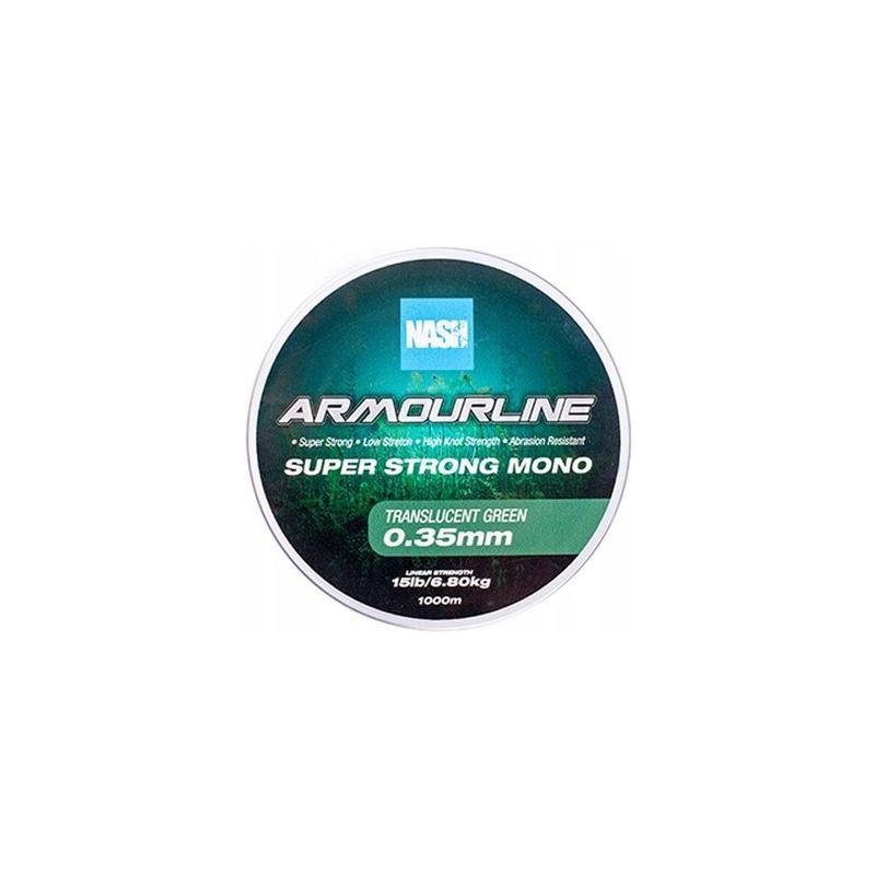 ŻYŁKA NASH ARMOULINE MONO GREEN 0,35mm 1000m 15lb