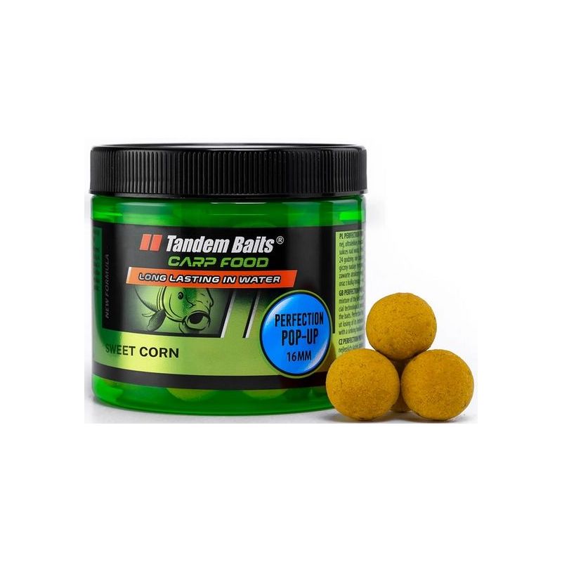 KULKI TANDEM BAITS PERFECTION POP UP 16 KUKURYDZA