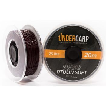 PLECIONKA UNDERCARP W OTULINIE 20m 25lbs BRĄZOWA 