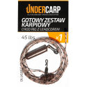 ZESTAW UNDER CARP CHOD RIG Z LEADCOREM 45 LBS BRĄZ
