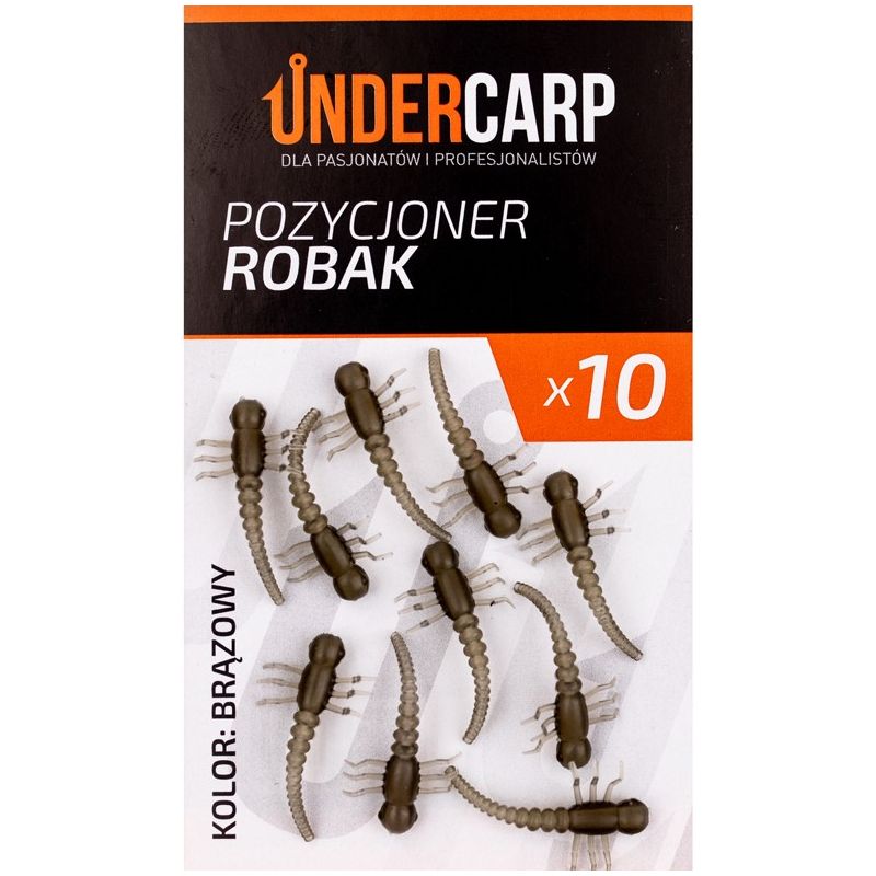 POZYCJONER HACZYKA UNDERCARP ROBAK BRĄZOWY