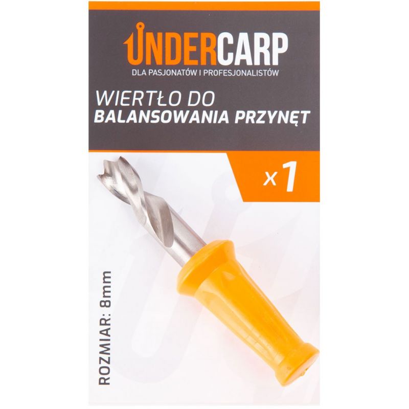 WIERTŁO UNDERCARP DO BALANSOWANIA PRZYNĘT 8mm 