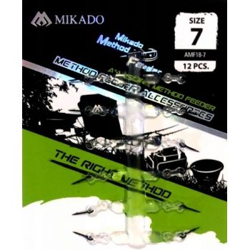 IGŁY MIKADO DO MATHOD FEEDER Z ŁĄCZNIKIEM 7mm