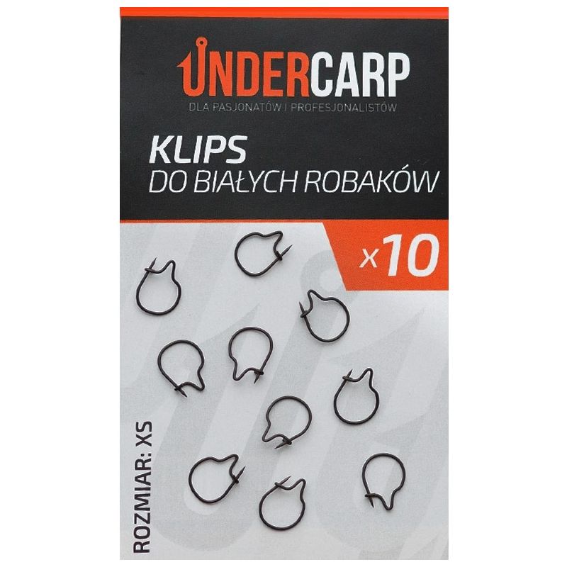 KLIPS DO BIAŁYCH ROBAKÓW UNDERCARP XS 
