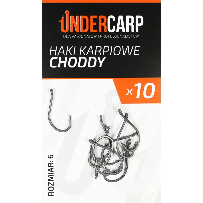 HAKI UNDERCARP CHODDY 6 TEFLONOWE KARPIOWE 