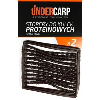 STOPERY UNDERCARP DO KULEK BARYŁKOWE BRĄZOWE 