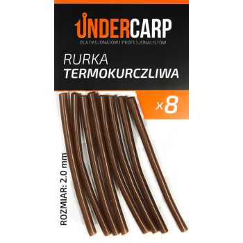 RURKI TERMOKURCZLIWE UNDERCARP 2,0mm BRĄZOWE 