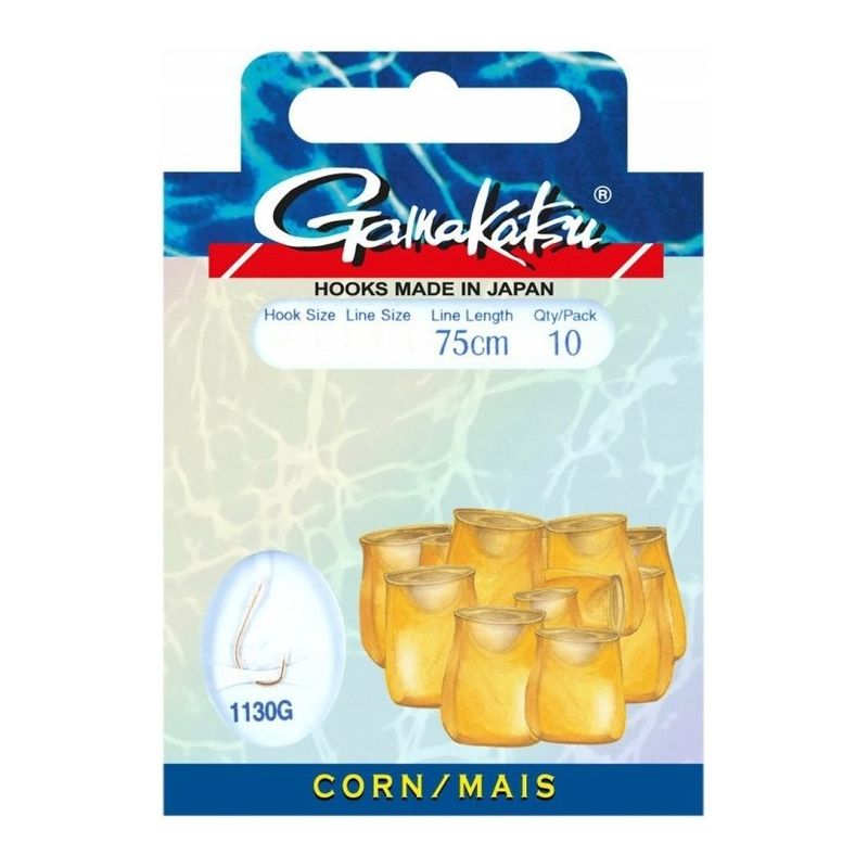 HACZYKI WIĄZANE GAMAKATSU CORN 1130G 12 0.16mm 75