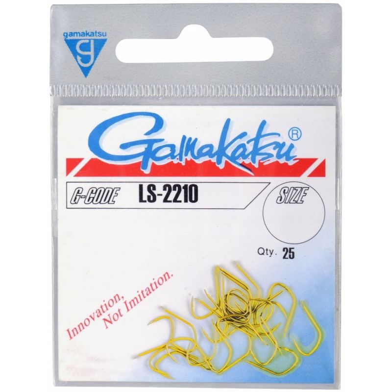 HACZYKI GAMAKATSU LS-2210G HOOKS GOLD 10