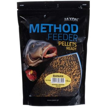 PELLET JAXON METHOD FEEDER READY 2mm 500g BANAN