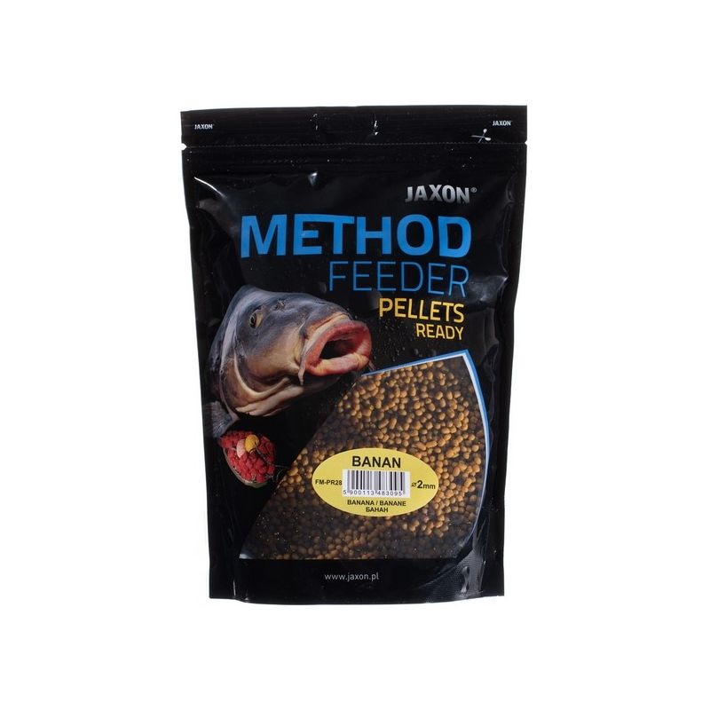PELLET JAXON METHOD FEEDER READY 2mm 500g BANAN