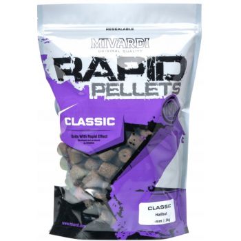PELLET MIVARDI RAPID 1kg 20mm CLASSIC HALIBUT 