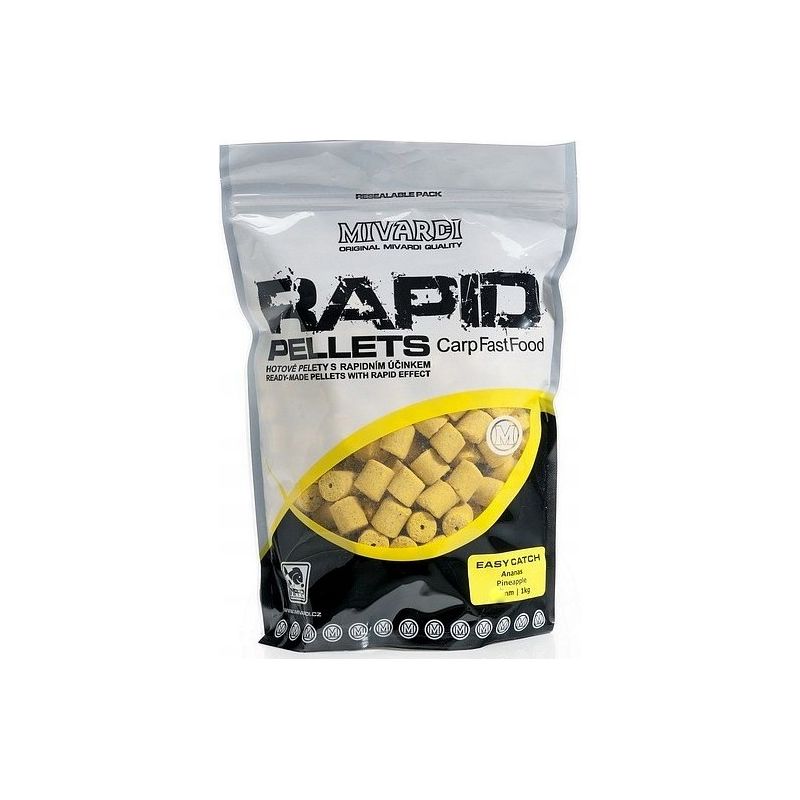 PELLET MIVARDI RAPID 1kg 4mm EASY CATCH ANANAS 