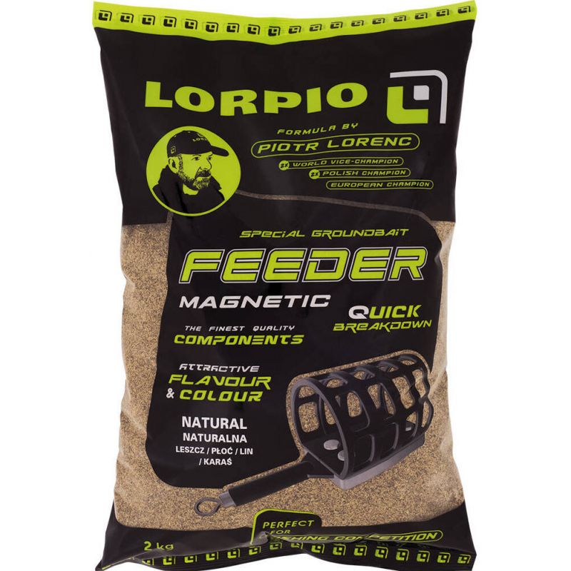 ZANĘTA LORPIO MAGNETIC FEEDER NATURAL 2kg