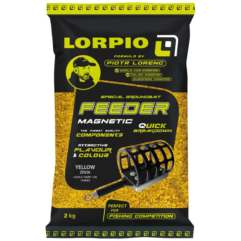 ZANĘTA LORPIO MAGNETIC FEEDER YELLOW  2kg