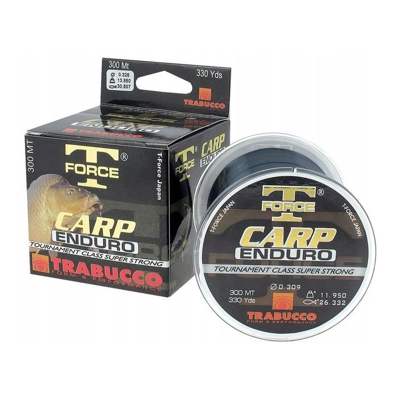 ŻYŁKA TRABUCCO T-FORCE CARPENDURO 0,30mm 600m