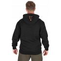 BLUZA FOX COLLECTION HOODY BLACK ORANGE S