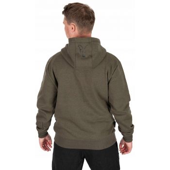 BLUZA FOX COLLECTION HOODY GREEN BLACK XXL