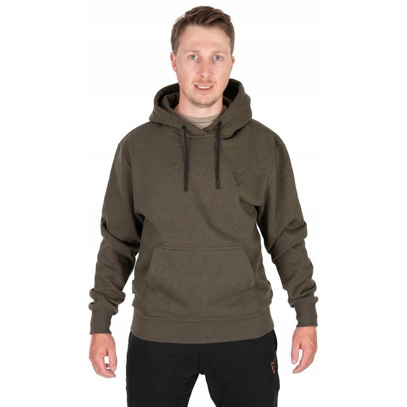 BLUZA FOX COLLECTION HOODY GREEN BLACK XXL