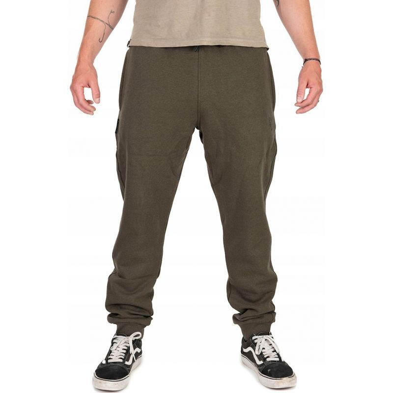 SPODNIE FOX COLLECTION JOGGERS GREEN BLACK M 