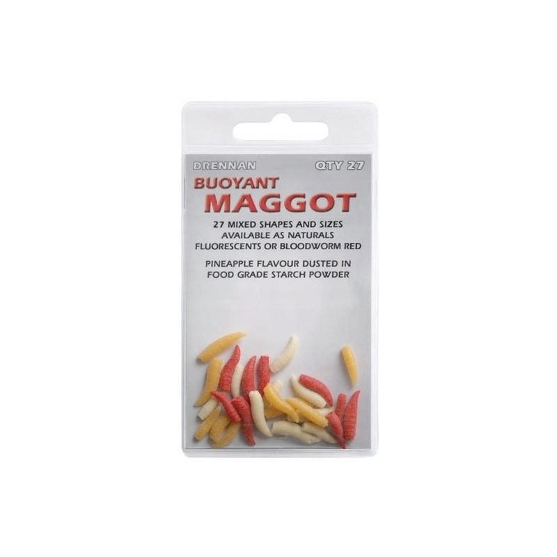 SZTUCZNE ROBAKI DRENNAN BUOYANT MAGGOT NATURALNY