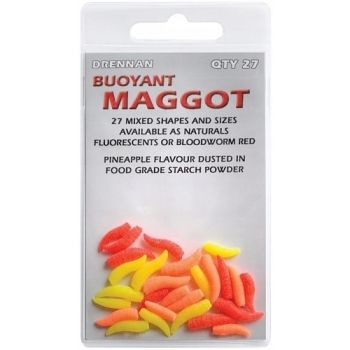 SZTUCZNE ROBAKI DRENNAN BUOYANT MAGGOT FLUO
