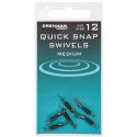 ŁĄCZNIK DRENNAN QUICK SNAP SWIVEL NR. 18 6szt