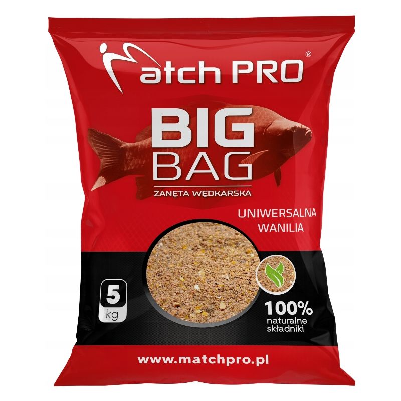 ZANĘTA MATCH PRO BIG BAG UNIWERSALNA WANILIA 5kg