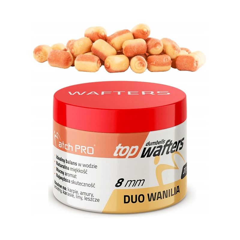 DUMBELLS MATCH PRO WAFTERS DUO VANILLE 8mm 20g