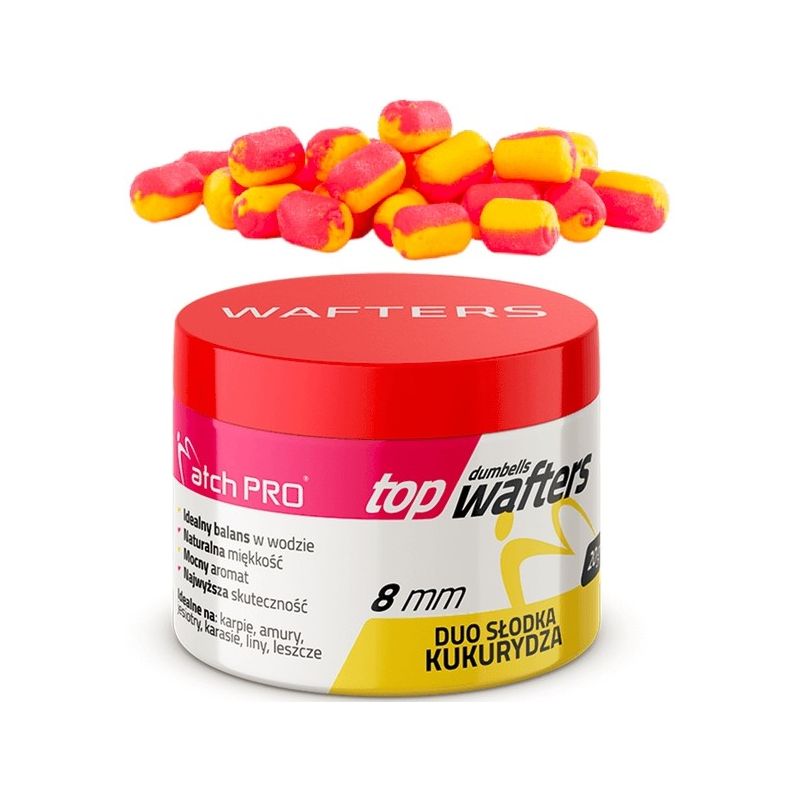 DUMBELLS MATCH PRO WAFTERS DUO SWEETCORN 8mm 20g